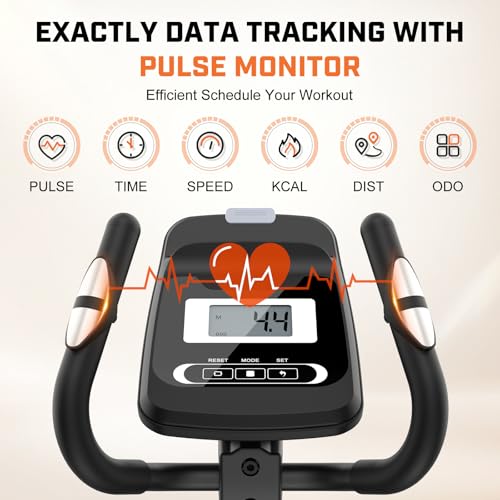 ANCHEER Elliptical Machine 500Lbs capacity