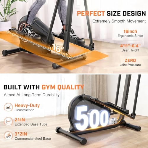 ANCHEER Cardio Machine with LCD display