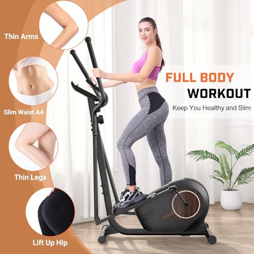 ANCHEER Fitness Machine with transport wheels