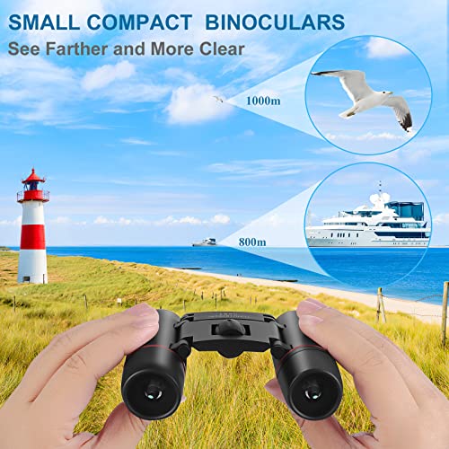 AHFLRITO Compact Binoculars focus knob detail
