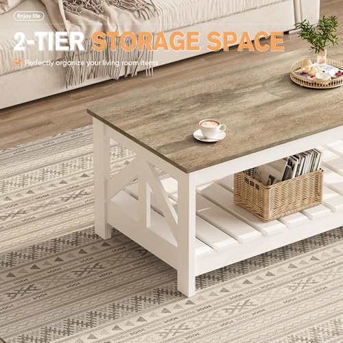 YESHOMY coffee table assembly components