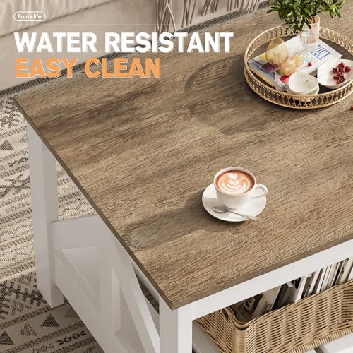 YESHOMY coffee table in living room setting
