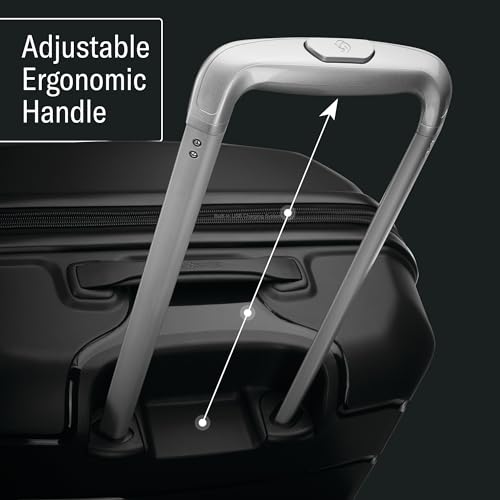 TSA lock detail on Samsonite Freeform