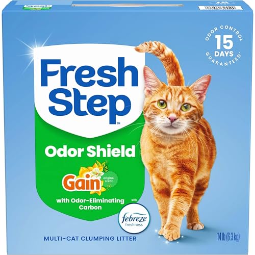 Fresh Step Odor Shield Multi Cat Litter box front