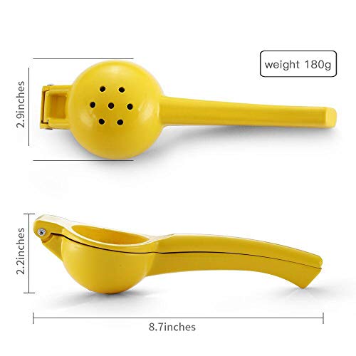 Side profile of Y-me lemon squeezer
