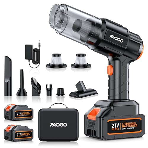 FAOGO X12-Ultra cordless vacuum cleaner in Ink Black