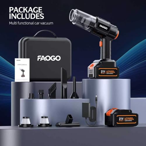 Complete FAOGO vacuum kit with storage bag