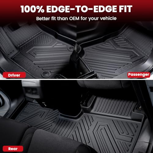 LASFIT TPE floor mat texture and anti-slip detail