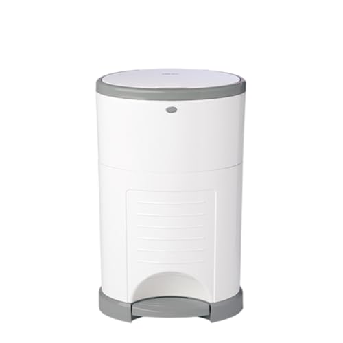 Diaper Dekor EKO Classic Diaper Pail White front view