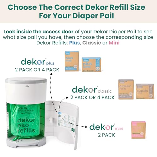 Diaper Dekor EKO Classic repurposed as bathroom trash can
