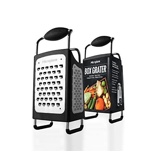 Microplane 10-inch box grater front view