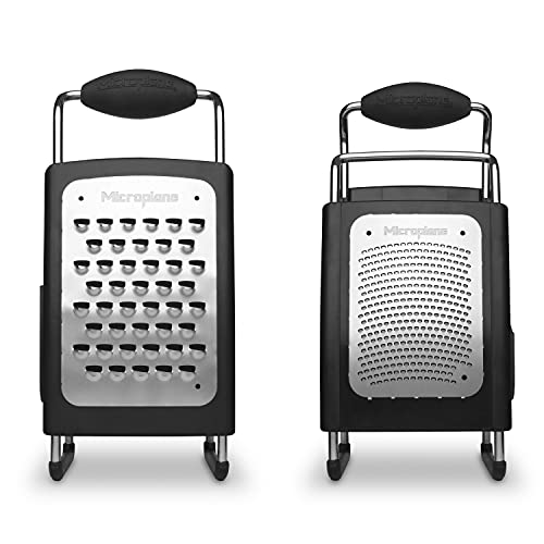 Microplane box grater fine zesting blade detail