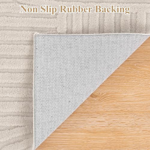 Pauwer rug rubber backing detail