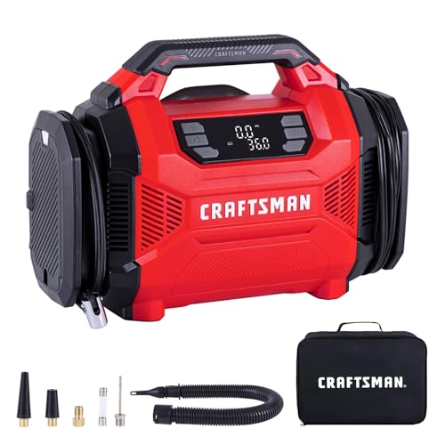 CRAFTSMAN Dual Power Tire Inflator front view