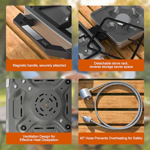 YARUITK stove with included carrying bag