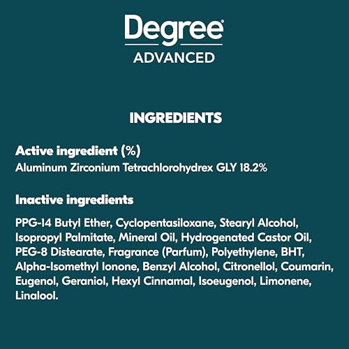 Degree Men Ultra Fresh arctic scent branding