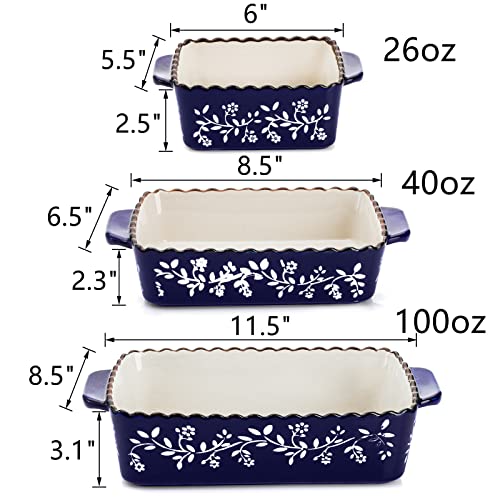 Large AVLA porcelain baking dish
