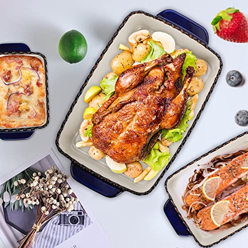 AVLA bakeware set showing handle detail