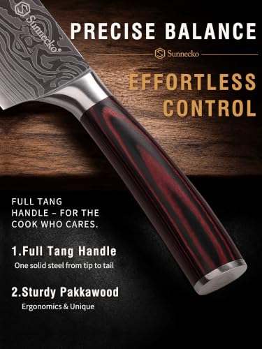 Balanced vegetable chopping knife