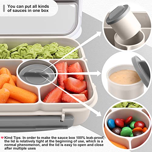 Side view of Amathley bento food container