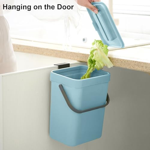 LALASTAR trash can hanging on cabinet door