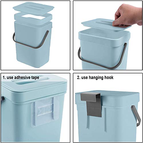 LALASTAR kitchen bin with handle detail