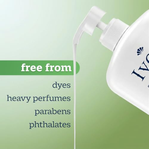 Ivory Body Wash Aloe Scent bottle side