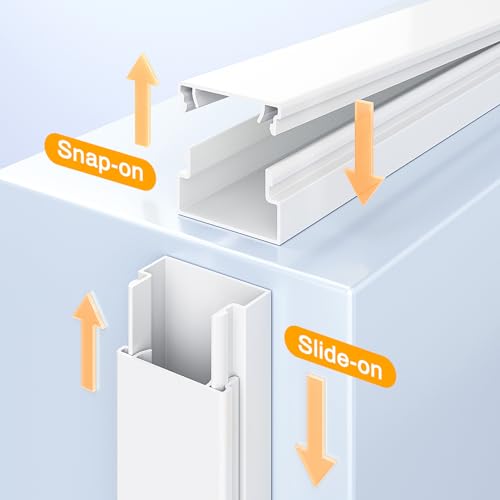 Delamu cord hider for wall mounted TV