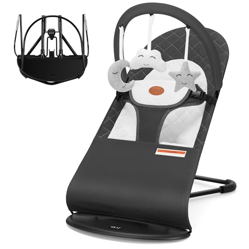 HKAI Baby Bouncer HSX-001 dark grey front view