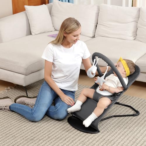 HKAI baby bouncer folded for portability