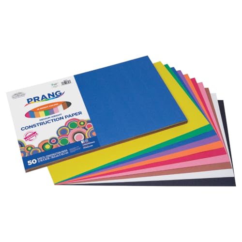 Prang 12x18 construction paper pack