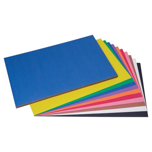 Textured surface of Prang construction paper