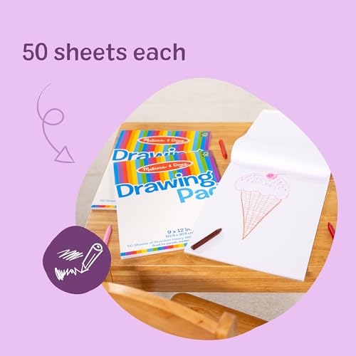 Art supply bundle for kids coloring and painting