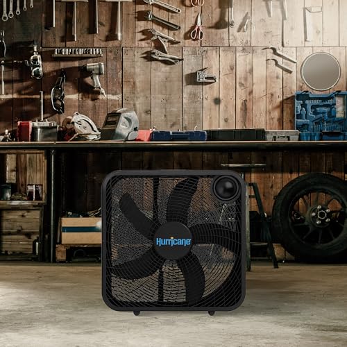 Hurricane Classic fan showing adjustable feet