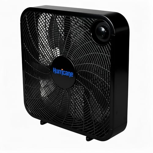 Hurricane Classic fan air output demonstration