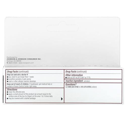 Polysporin topical ointment for minor wounds