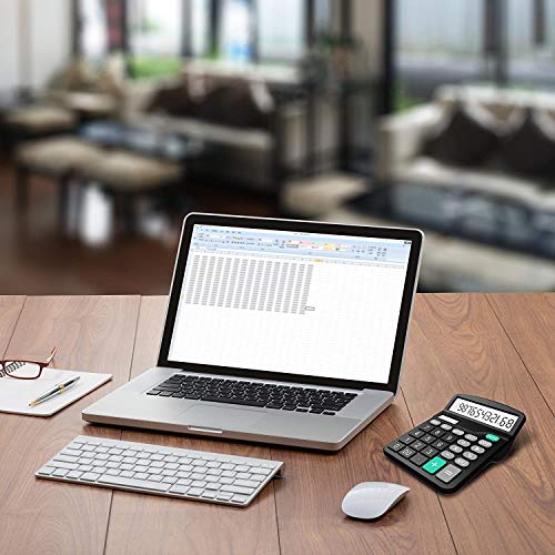 SPLAKS calculator dual power battery compartment
