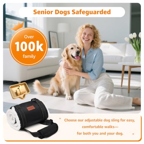 LOOBANI large dog mobility sling product display