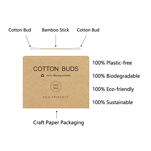 Kiemeu cotton swabs side view