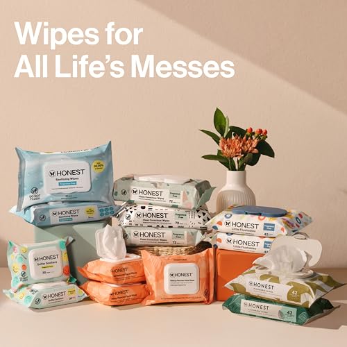 Standard pack size for The Honest Company Multi-Use Baby Wipes