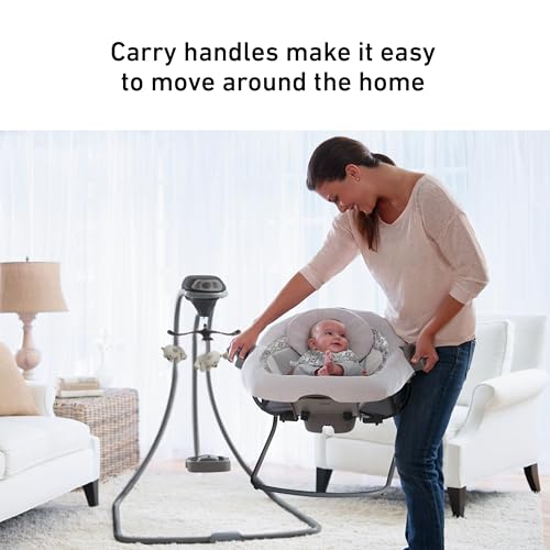 Graco DuetConnect LX control panel and speed settings