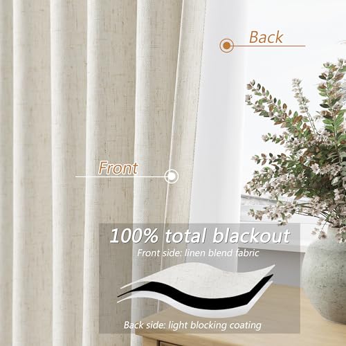 Guken curtains with back tab hanging style
