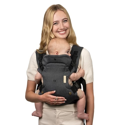 Infantino Flip Luxe 4-in-1 Onyx carrier front view