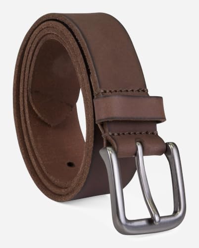 Timberland men's belt worn with jeans