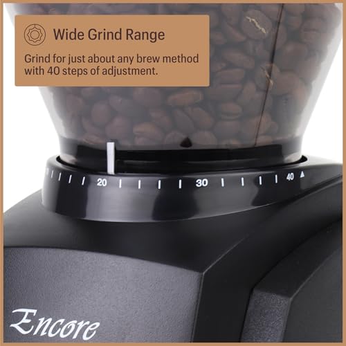 Baratza Encore power button and controls