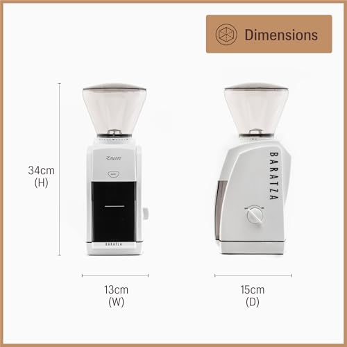 Top down view of Baratza Encore grinder