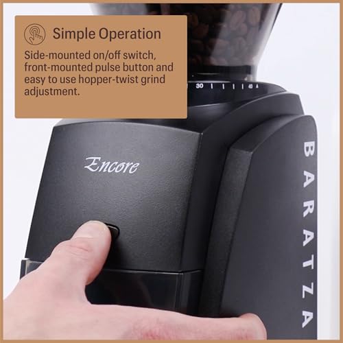 Baratza Encore in black kitchen setting