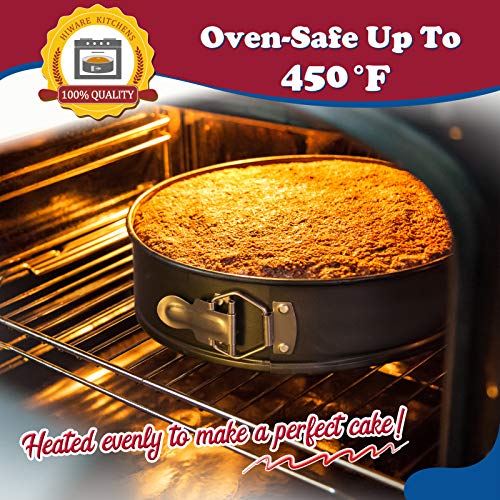 Stainless steel buckle on HIWARE springform pan