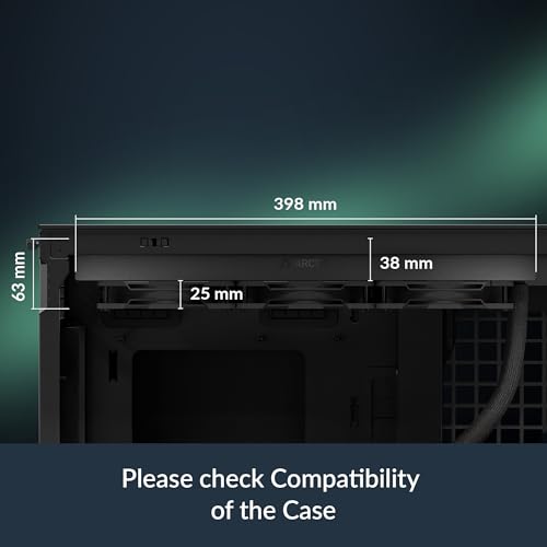 Liquid Freezer III radiator and fan assembly