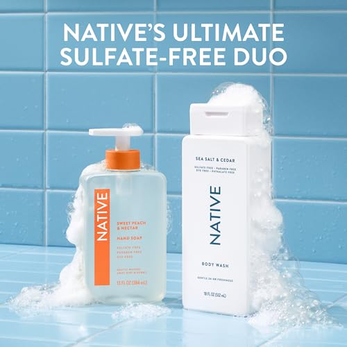 Native Body Wash without sulfates